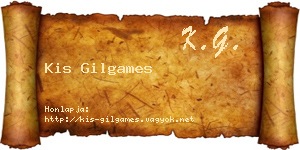 Kis Gilgames névjegykártya